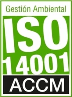 Certificación ISO 14001 de Gestión Ambiental, ACCM
