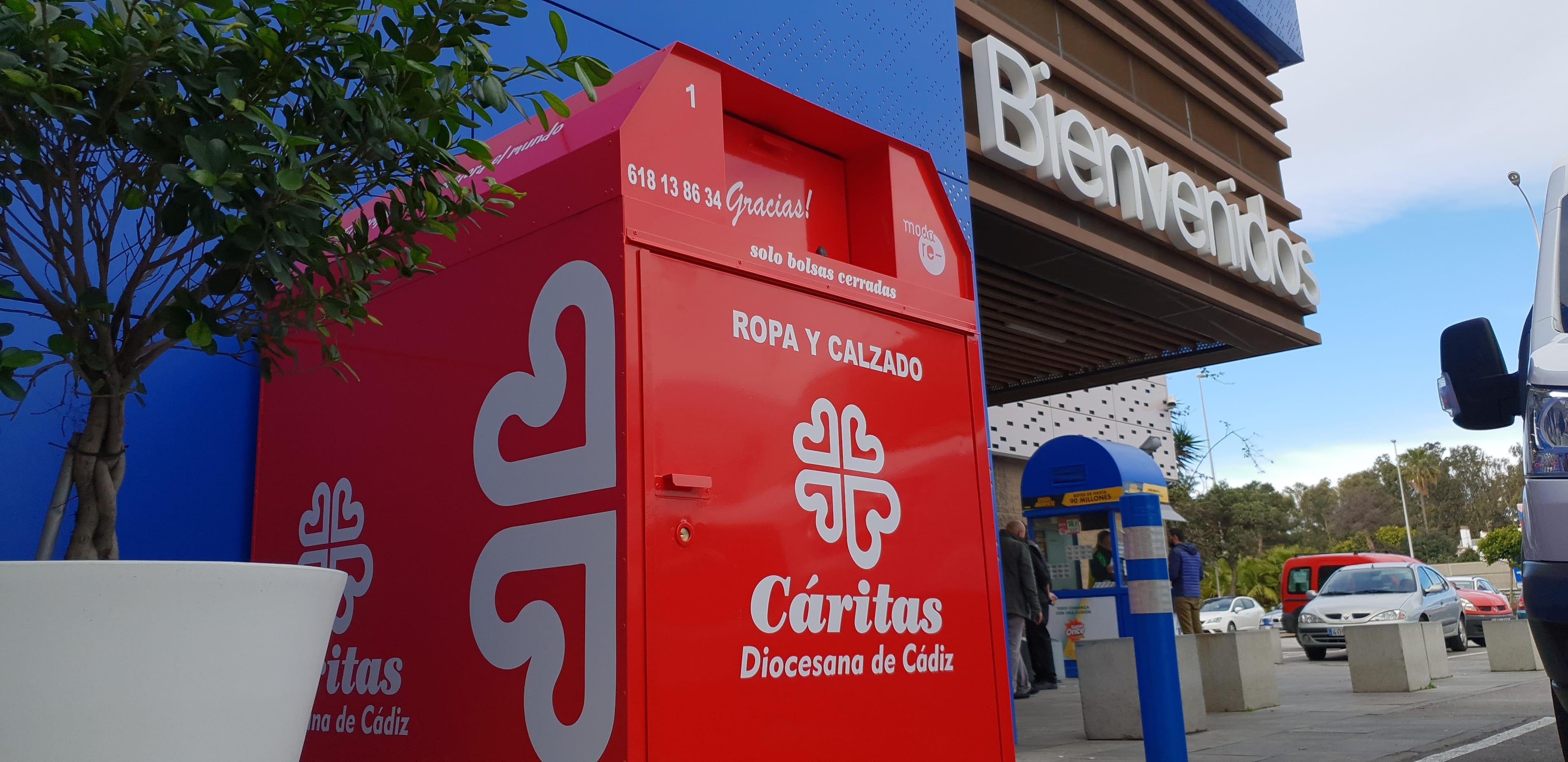 Donación social de ropa de Inserta Cádiz